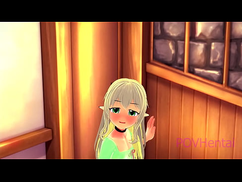 ❤️ (Trap) Elvish mjakazi hukusaidia kunawa uso wako. Pono ☑
